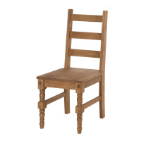 Manhattan Comfort CS10106 Jay 2- Piece Solid Wood Dining Chair in Nature 